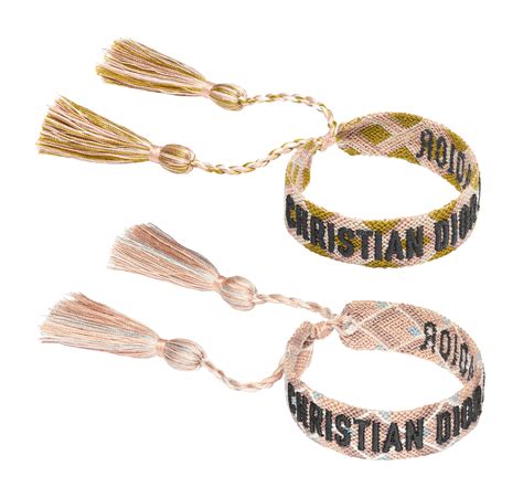 women's christian dior bracelet|Christian Dior studded friendship bracelet.